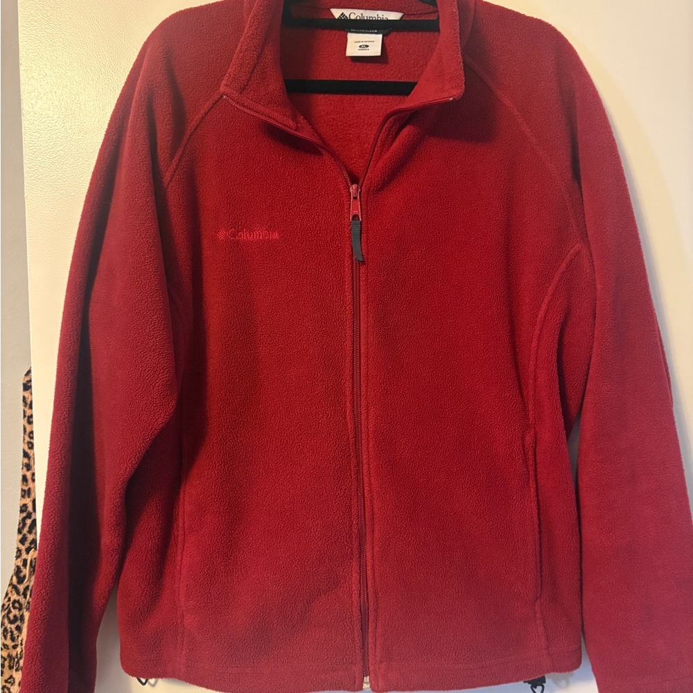 Columbia Women's Red Fleece Jacket